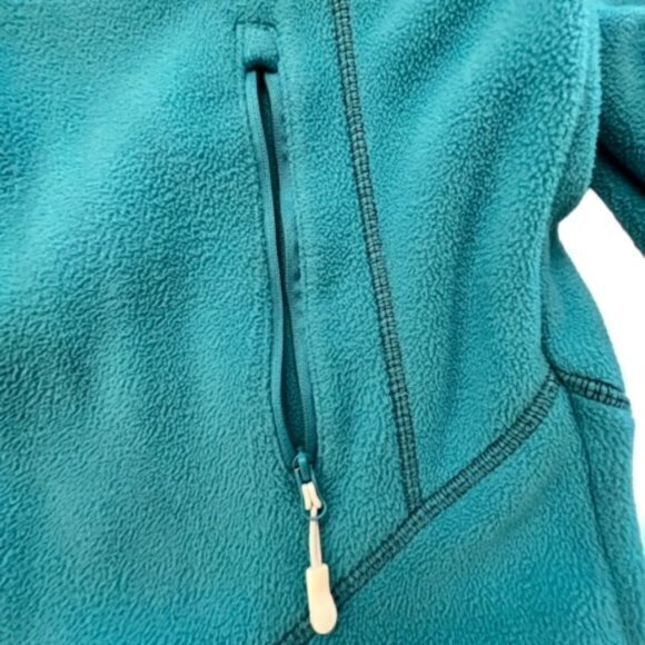 Outback Trading Company Fleece Zip Up Jacket Size M PARK CITY POCKETS WARM - Picture 2 of 12